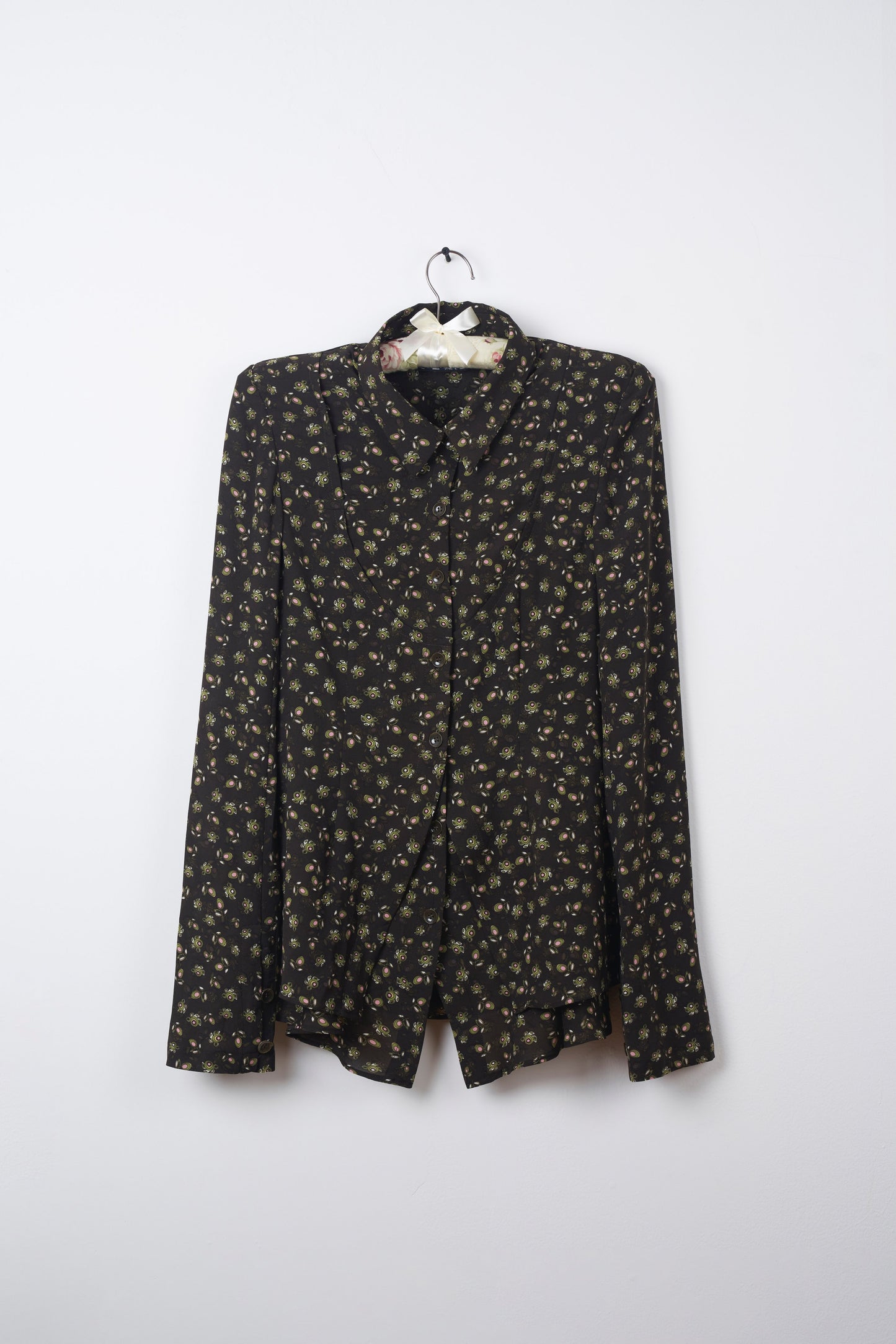 EVERYDAY MOTIF FLORAL LAYERED SHIRT