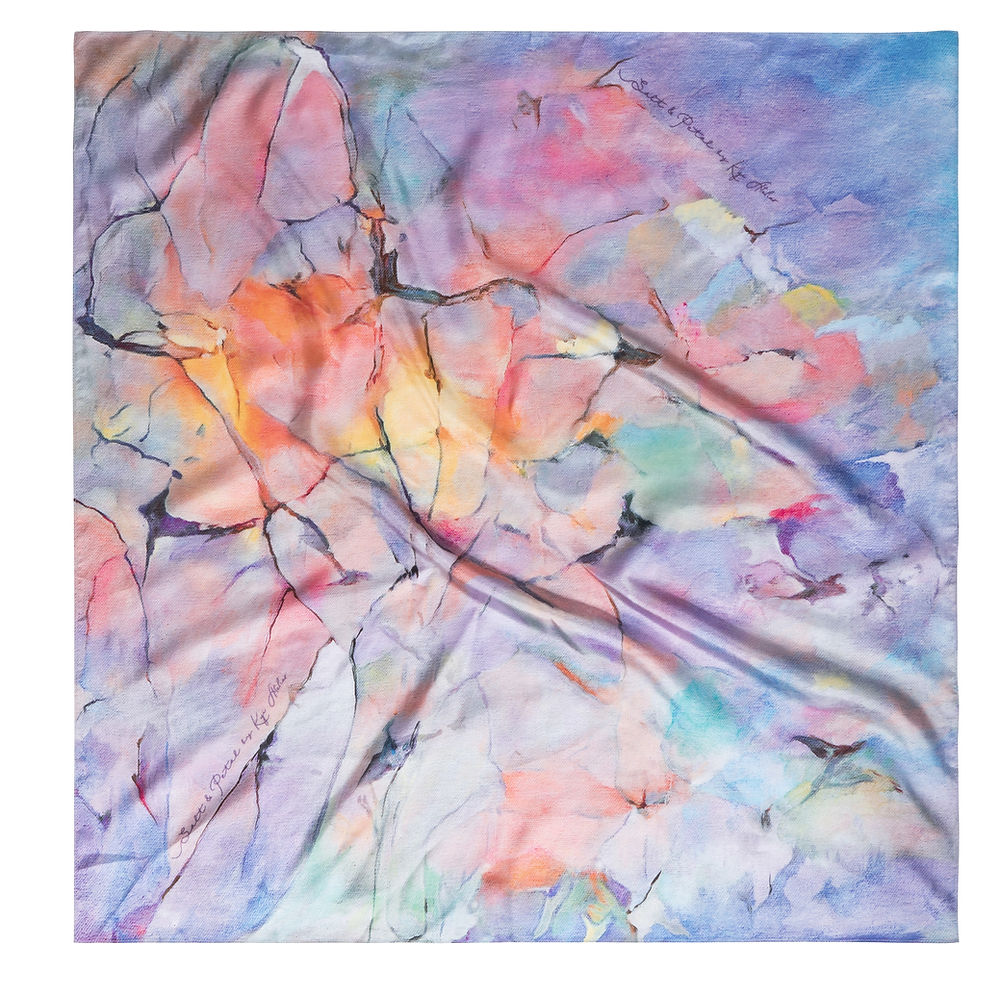 PureLuxe Silk Elysium Panorama 90 n°1 'Morning Glory, Reverie'