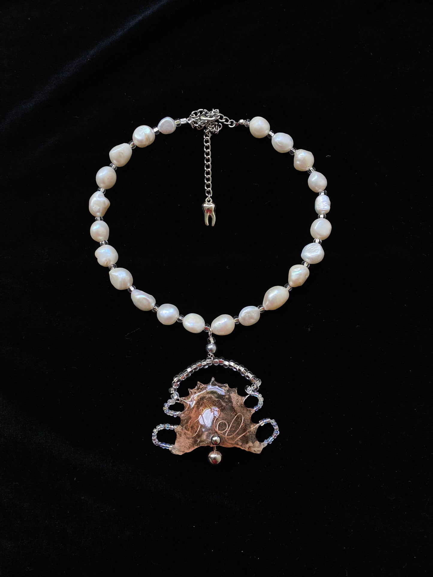 Pearl Retainer Necklace