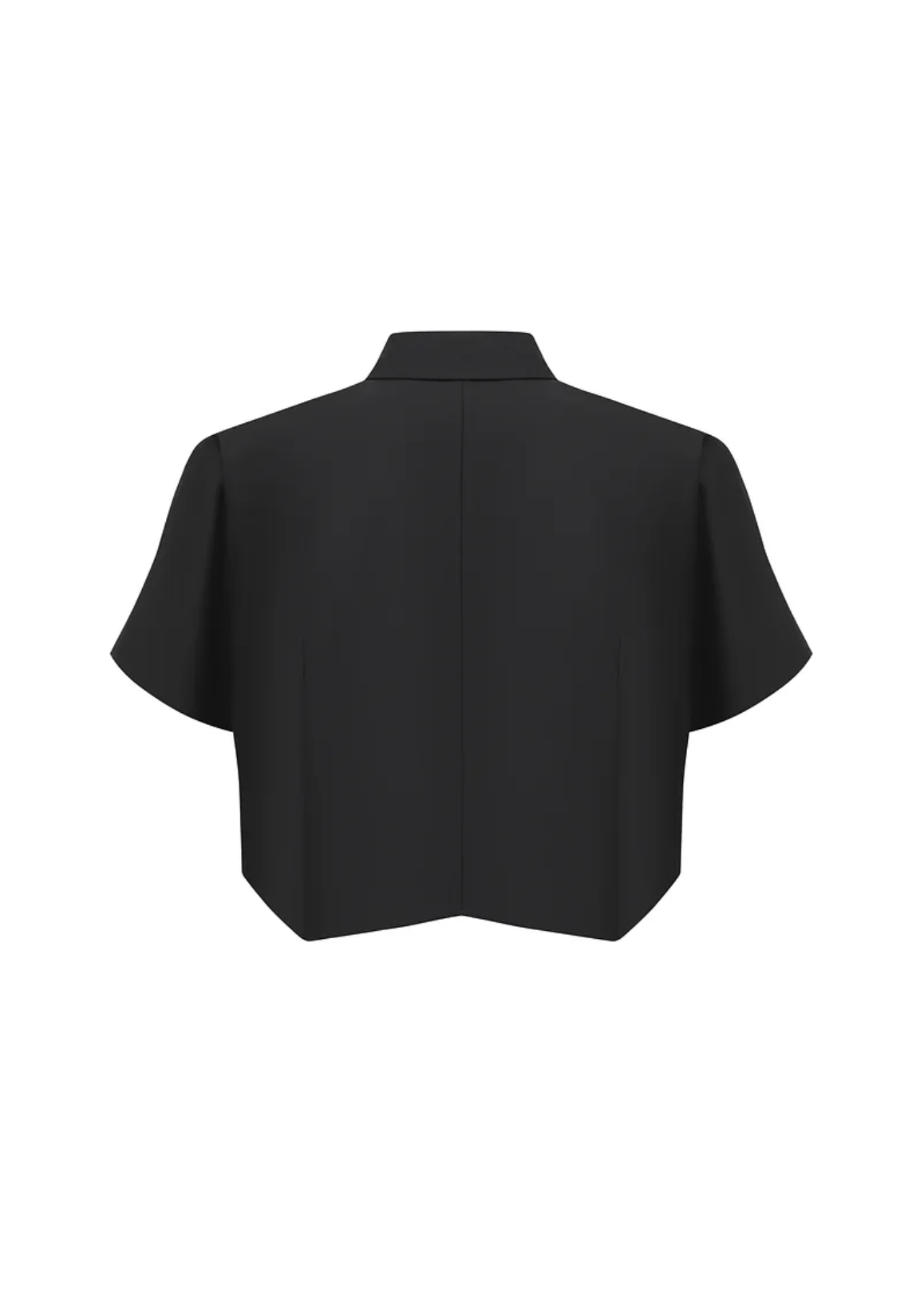 Three-layer top black