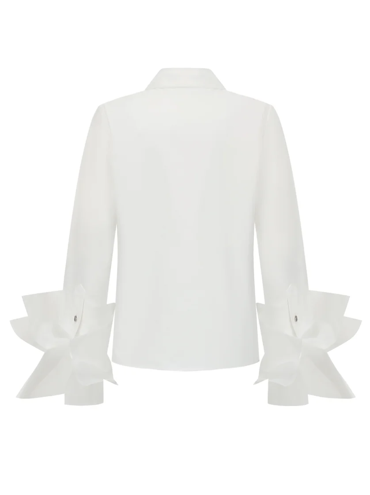 Organza shirt-white