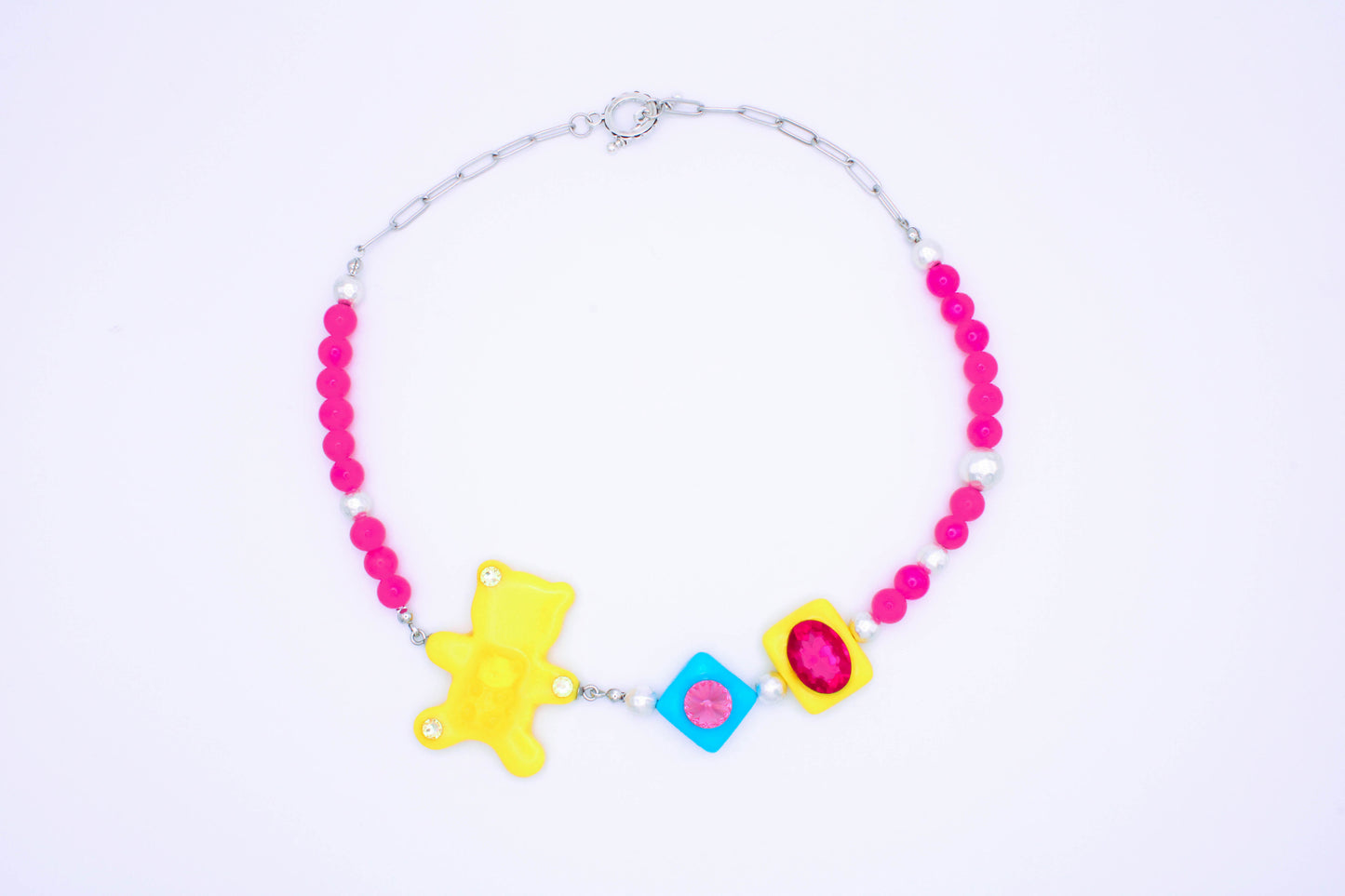 MIX BEAR NECKLACE